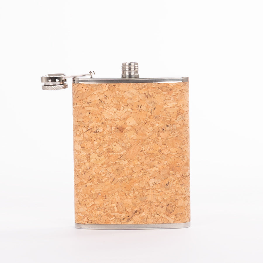 Petaca licorera CORK 8 oz (2)