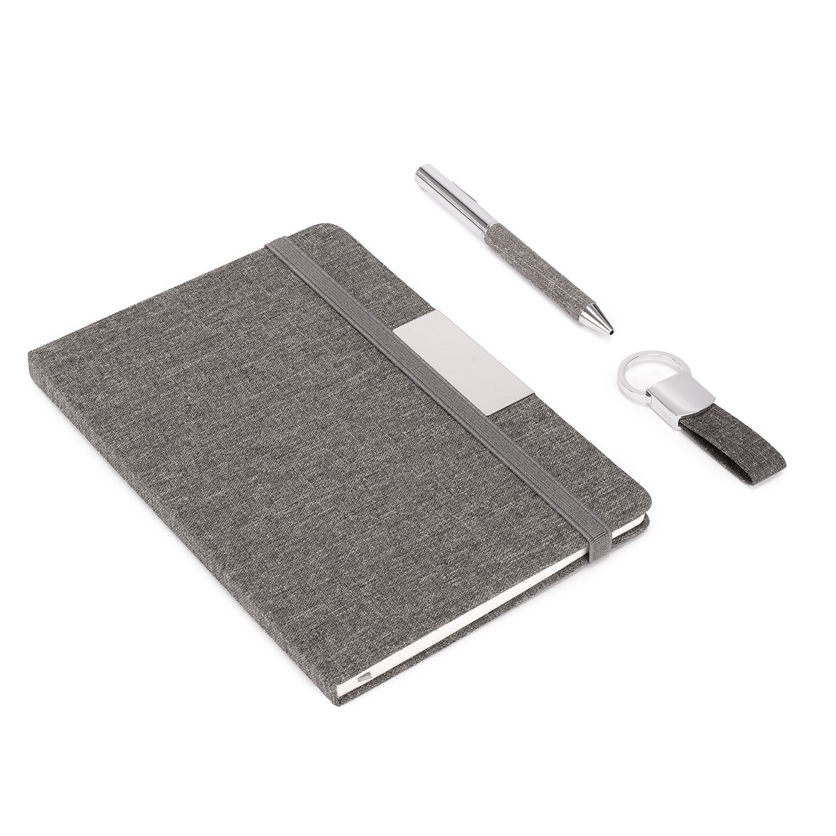 Set PARATY Libreta de Notas Bolígrafo y Llavero (2)
