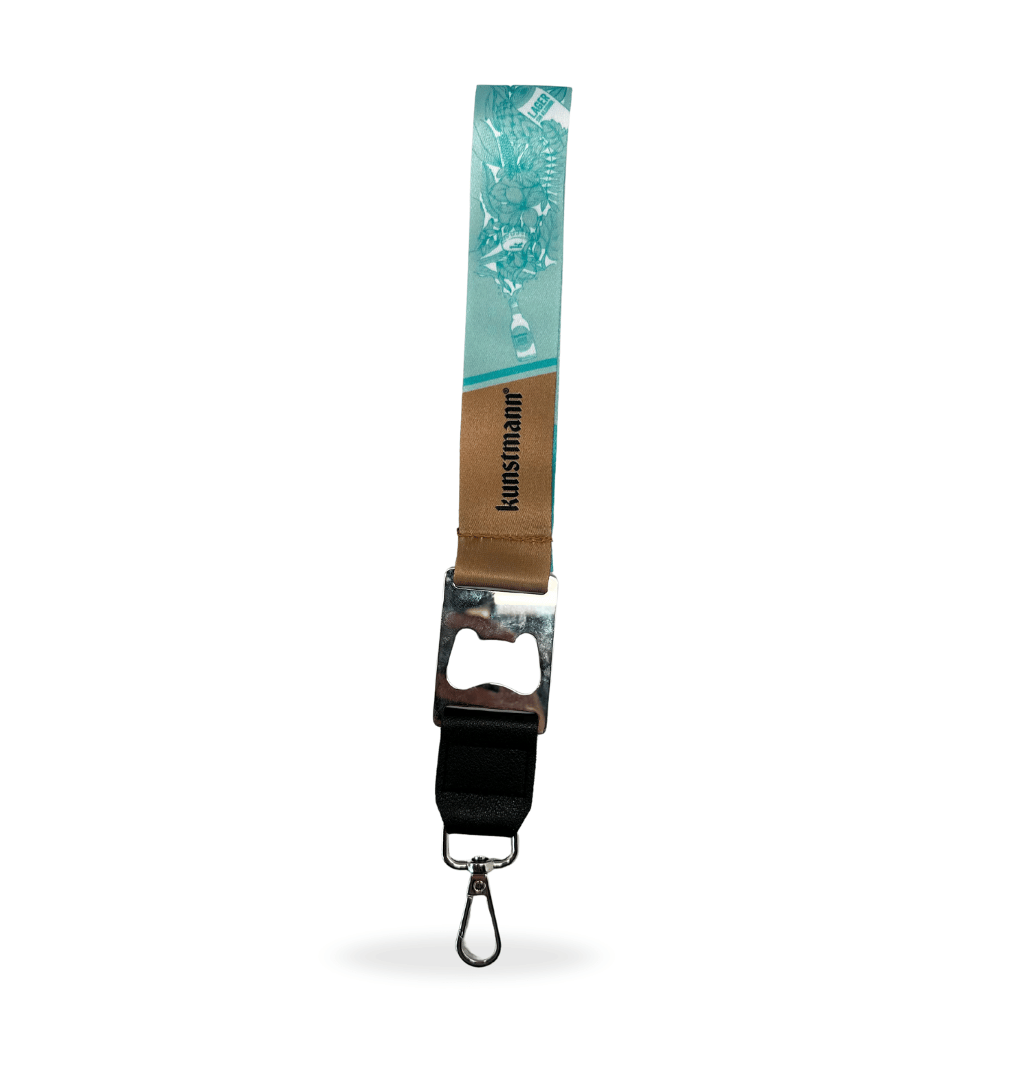 Llavero lanyard con destapador Kunstmann (2)