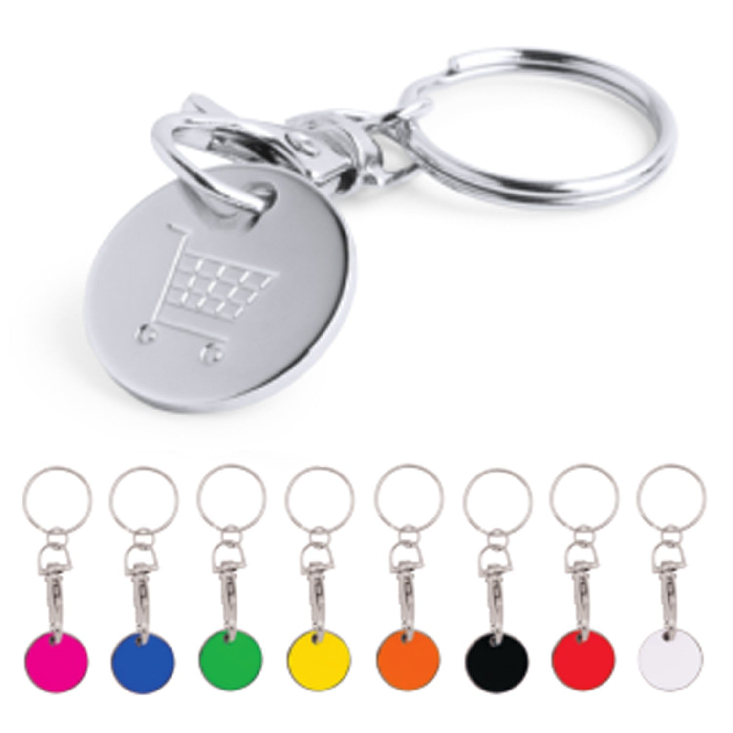 Llavero Moneda Euromarket (1)