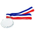 Medalla Cristal Diamond con cinta tricolor (4)