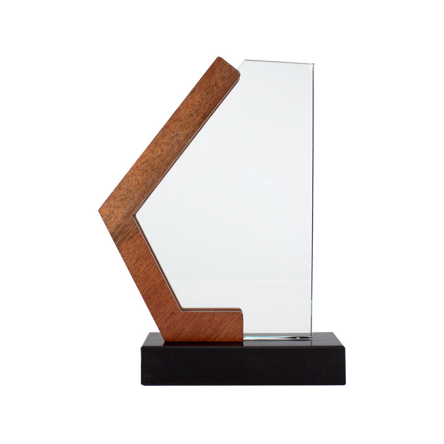 Trofeo Galvano de Madera Mármol y Cristal Mercx (2)