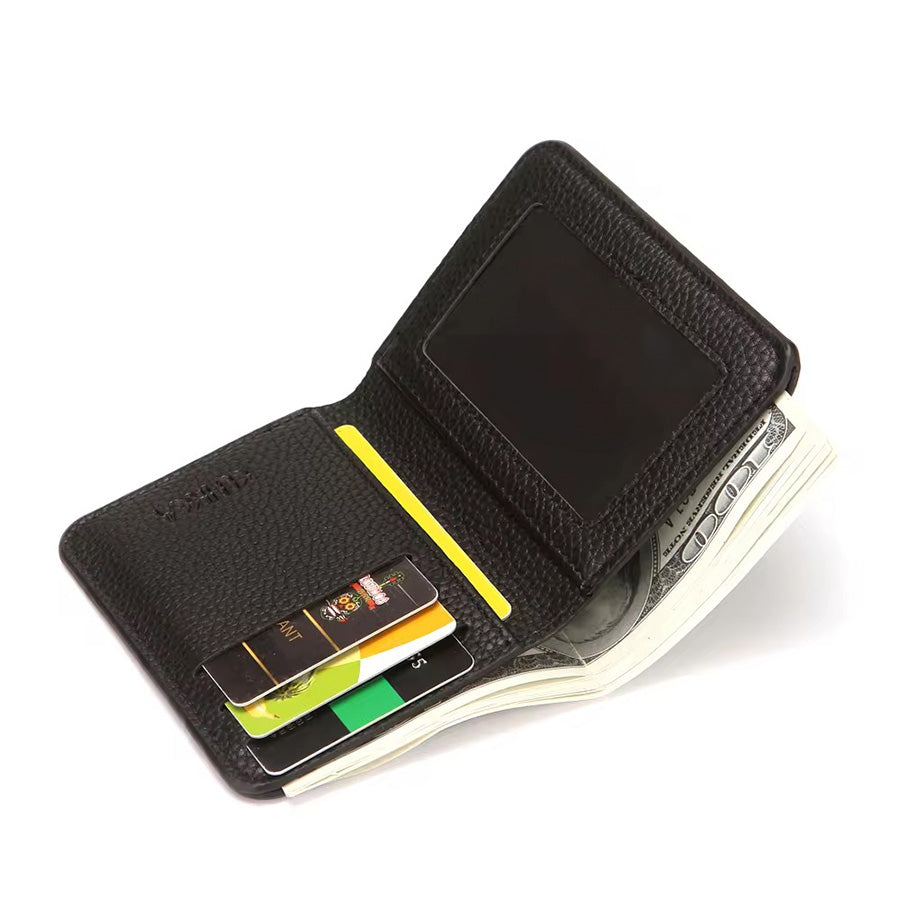 Billetera vertical de EcoCuero LAM