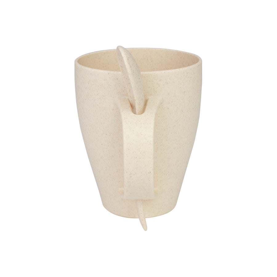 Mug de caña de Trigo con Cuchara 400cc (3)