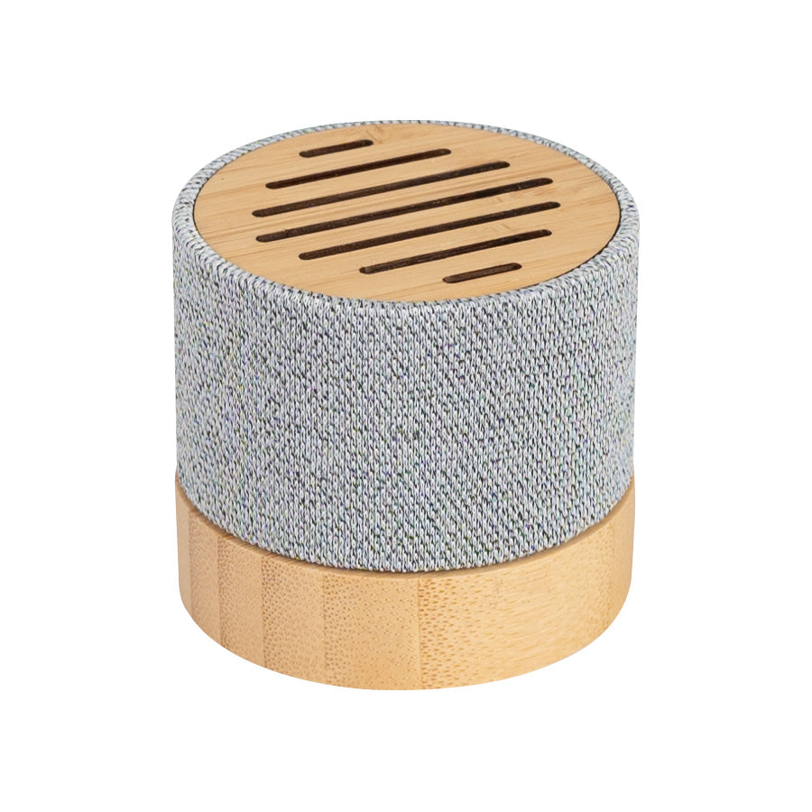 Parlante Altavoz de Bamboo y tela RPET TRUE (3)
