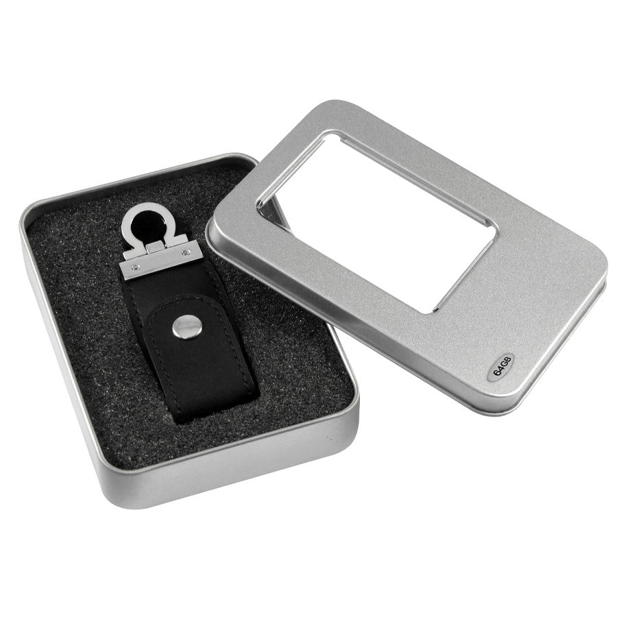 USB Pendrive 64GB Llavero de Ecocuero