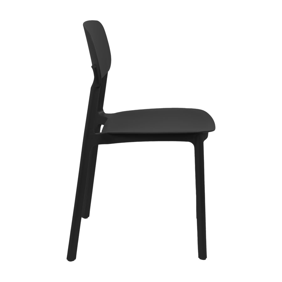 Silla apilable de plástico rígido MARVIN (24)