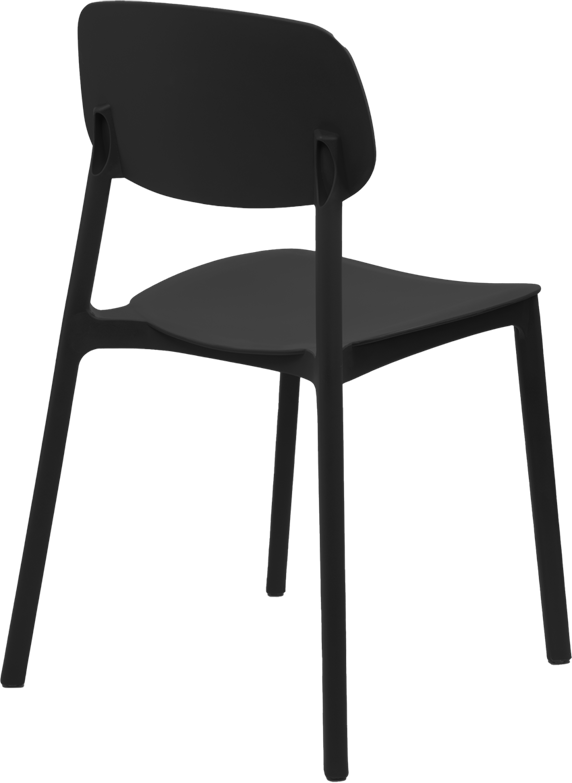 Silla apilable de plástico rígido MARVIN (32)