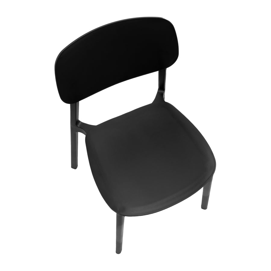 Silla apilable de plástico rígido MARVIN (25)