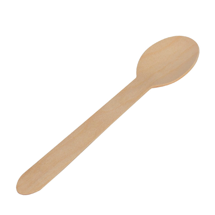 Bolsa con 100 cucharas de madera de Abedul (2)