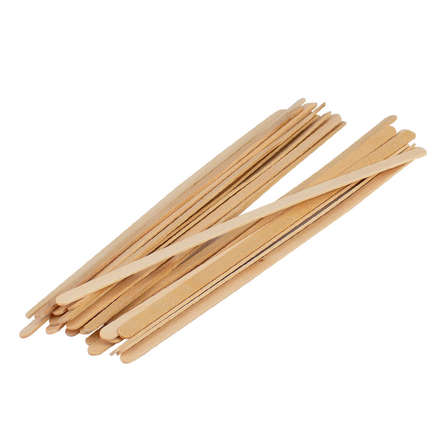 Bolsa con 1000 palitos revolvedores de madera de Pino (3)