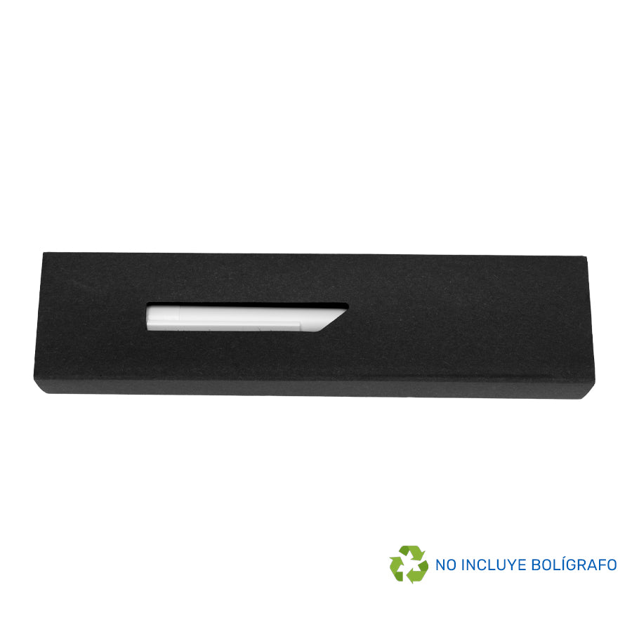 Estuche PortaLápiz o Bolígrafo en cartón negro (4)