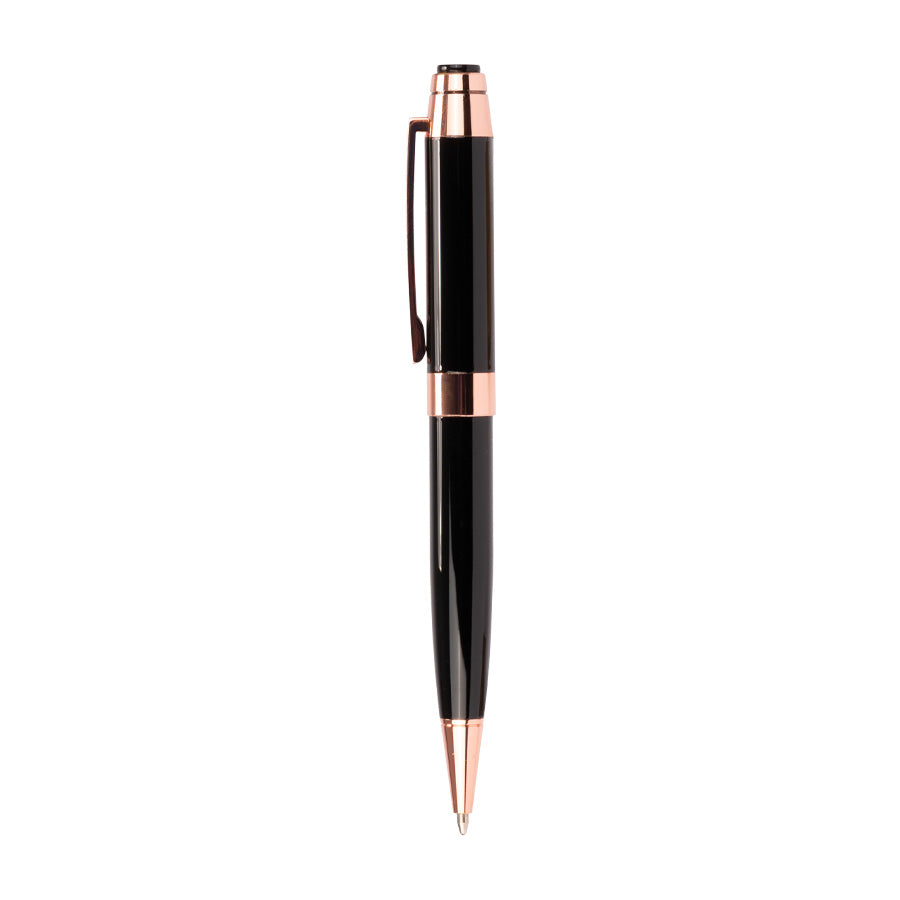 Set de Escritura THORTON negro con detalles encobrizados (4)