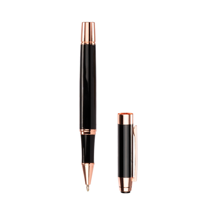 Set de Escritura THORTON negro con detalles encobrizados (3)
