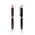 Set de Escritura THORTON negro con detalles encobrizados (2)