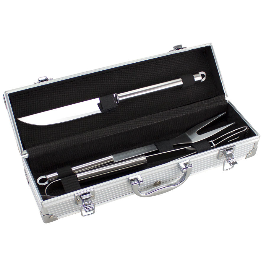 Deluxe BBQ Set Metálico (2)