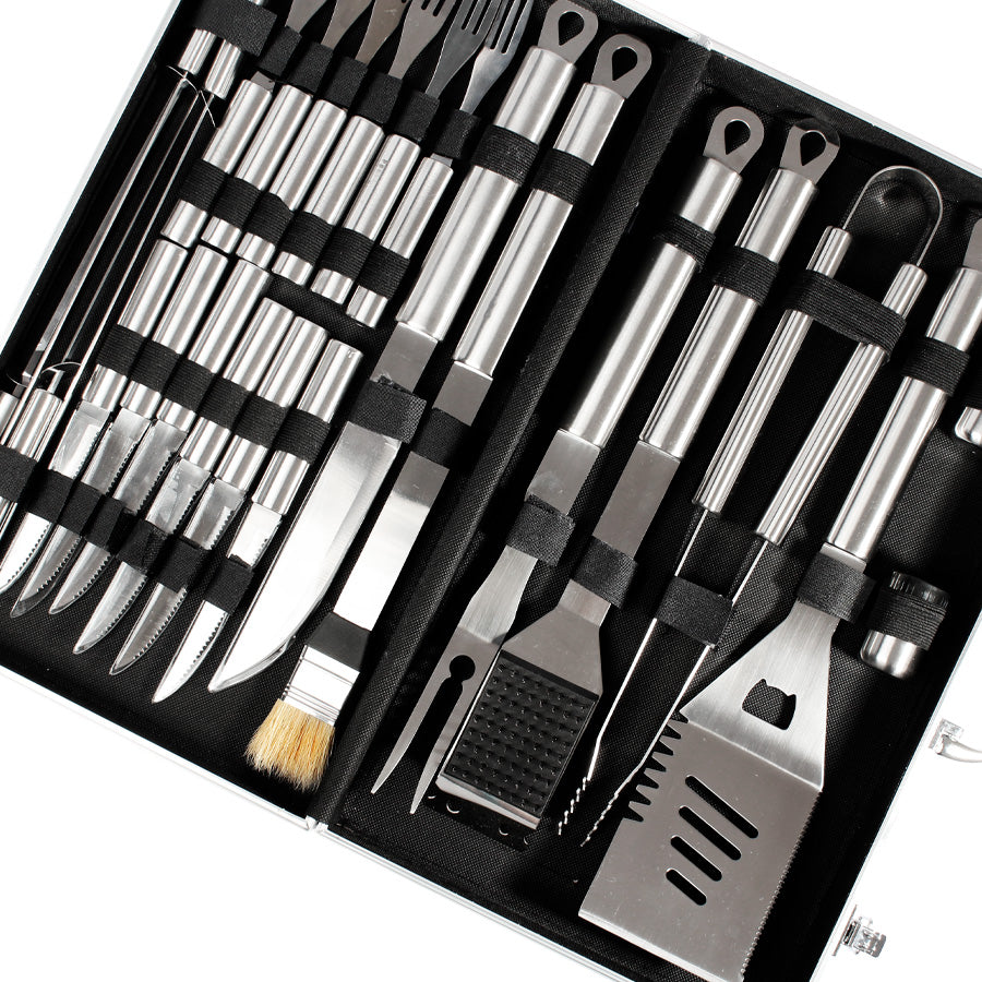 Deluxe BBQ Set Metálico de 24 piezas (5)