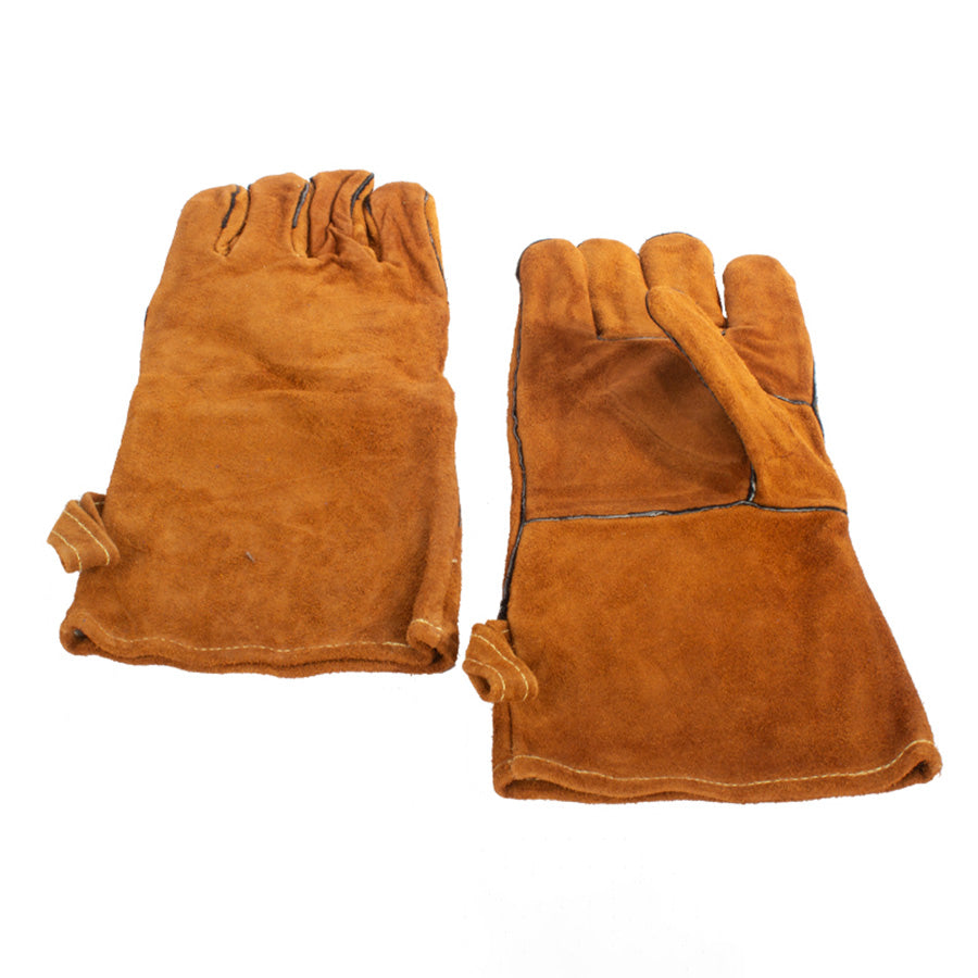Par de Guantes de Cuero Gamuza (2)