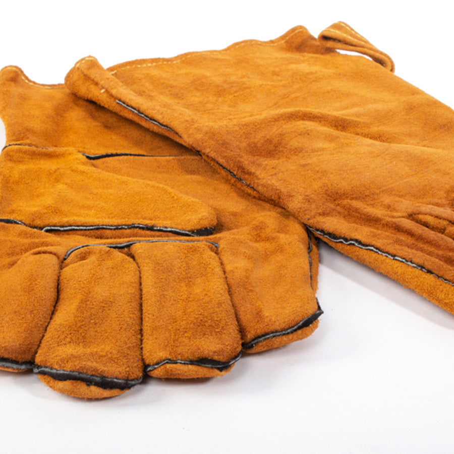 Par de Guantes de Cuero Gamuza (3)