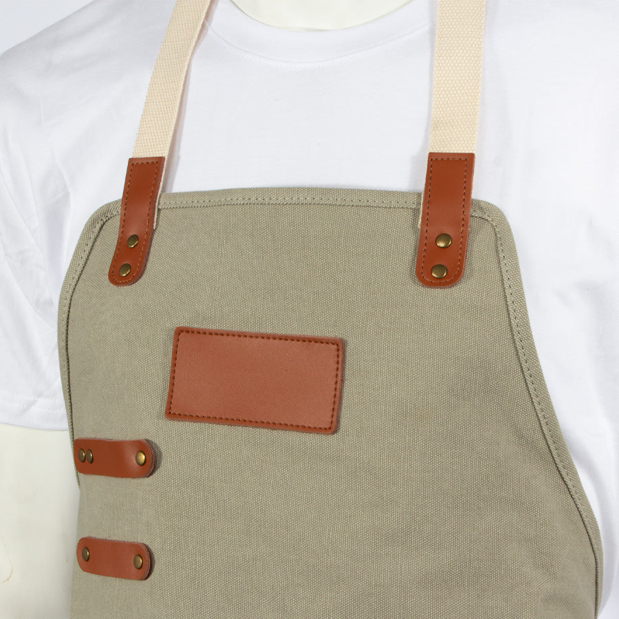 Pechera Asador Canvas Algodón 10 onzas (19)