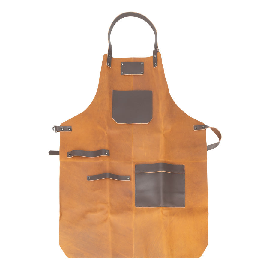 Set Asador de Cuero de Búfalo (6)