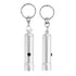 Llavero Linterna plateada LED (2)