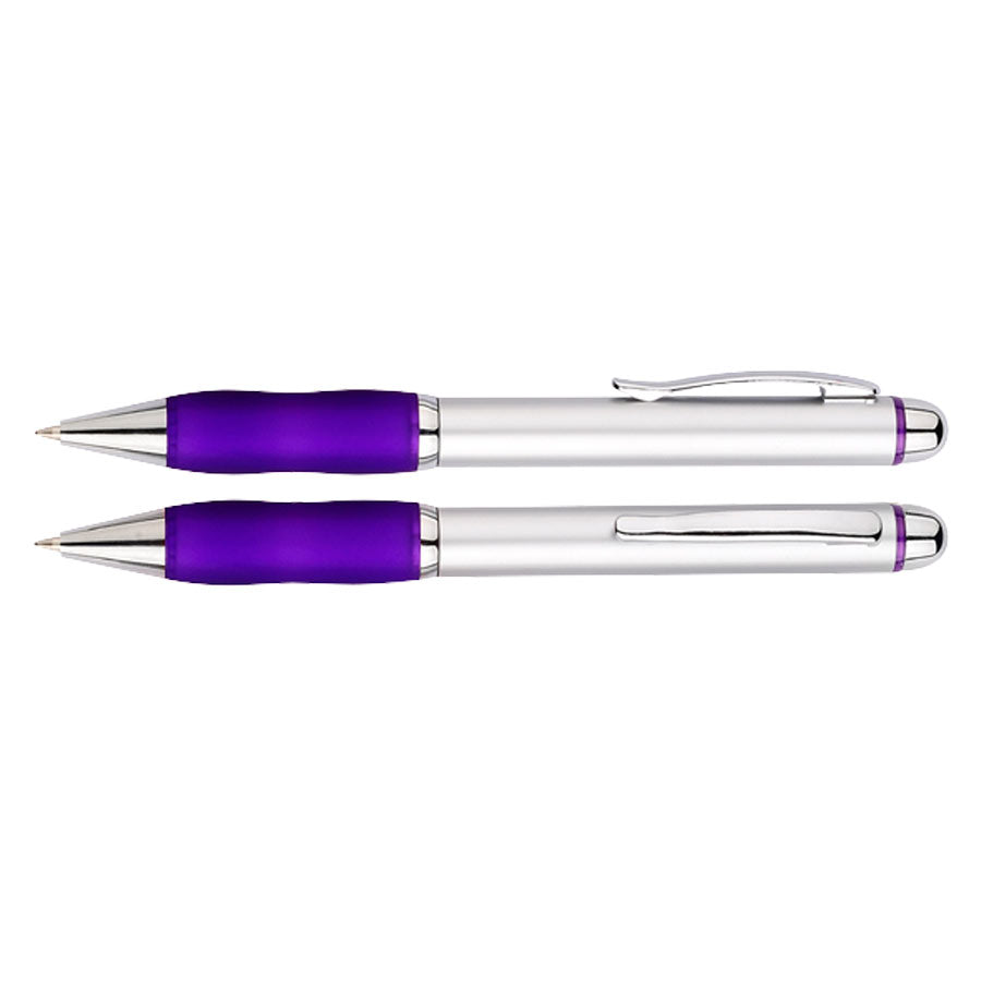 Bolígrafo Plástico Qasar Silver (7)