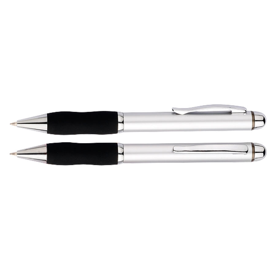 Bolígrafo Plástico Qasar Silver (8)