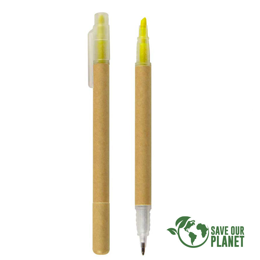 BolígrafoDestacador Ecológico