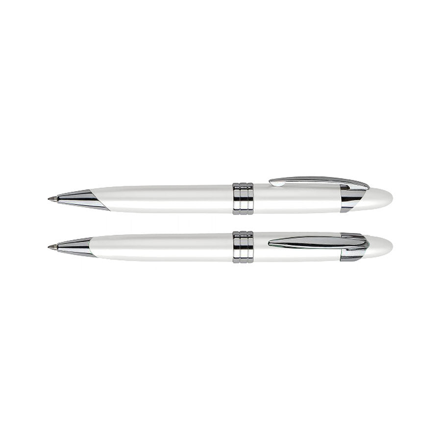 Bolígrafo Metálico White Pearl (2)