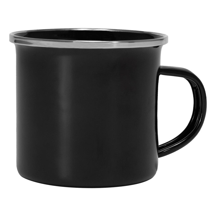 Tazón Enlozado Negro 350ml (2)