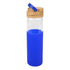 Botella de Vidrio con funda de silicona 600cc (2)