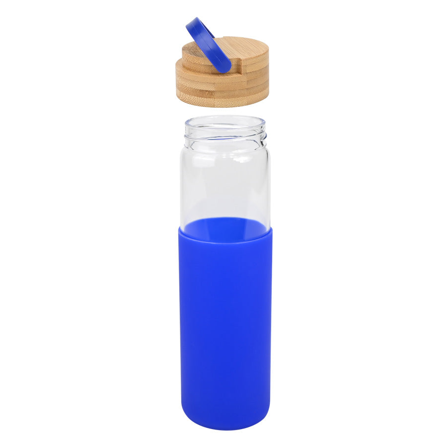 Botella de Vidrio con funda de silicona 600cc (3)
