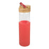 Botella de Vidrio con funda de silicona 600cc (4)