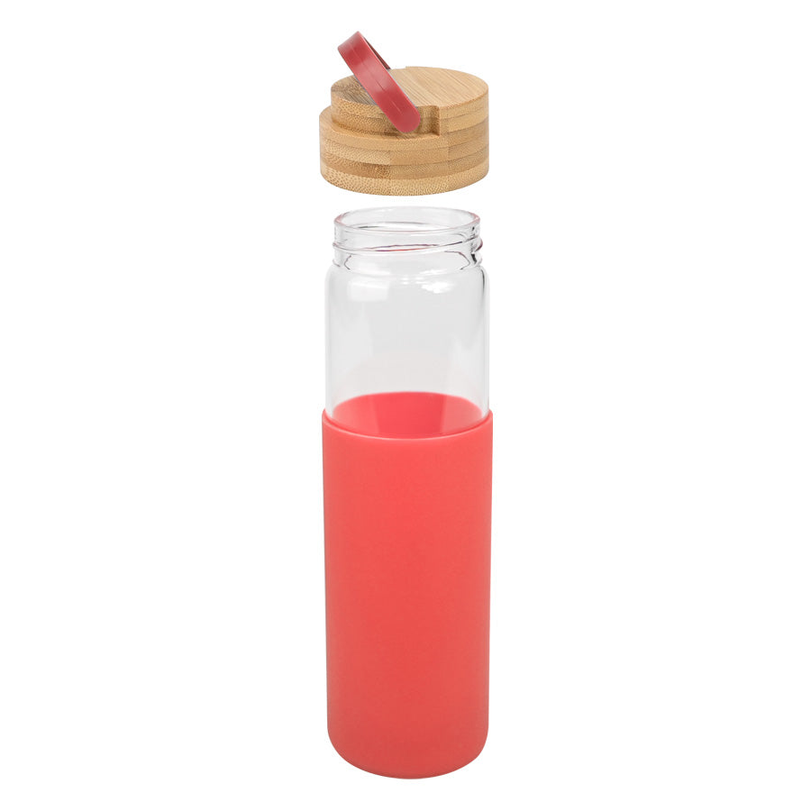 Botella de Vidrio con funda de silicona 600cc (5)