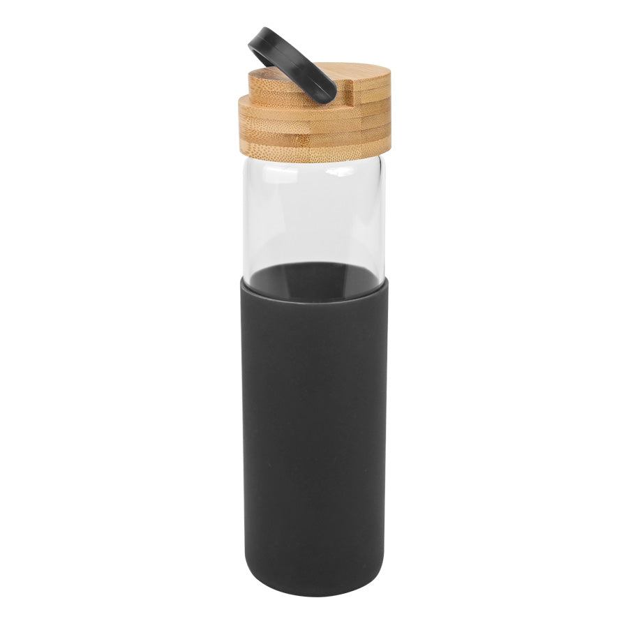 Botella de Vidrio con funda de silicona 600cc (8)