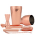 Set de Cóctel metálico Encobrizado (7)