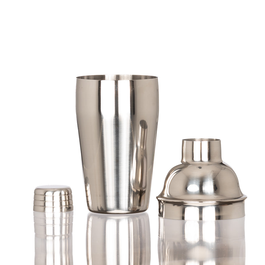 Coctelera metálica plateada SILVER 500cc (3)