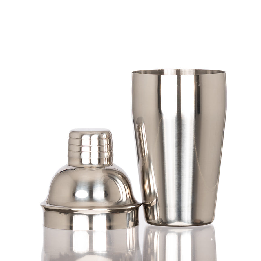 Coctelera metálica plateada SILVER 500cc (5)