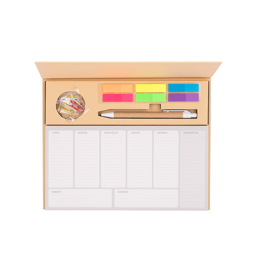 Set de Escritorio ALTUS con Planner semanal (3)