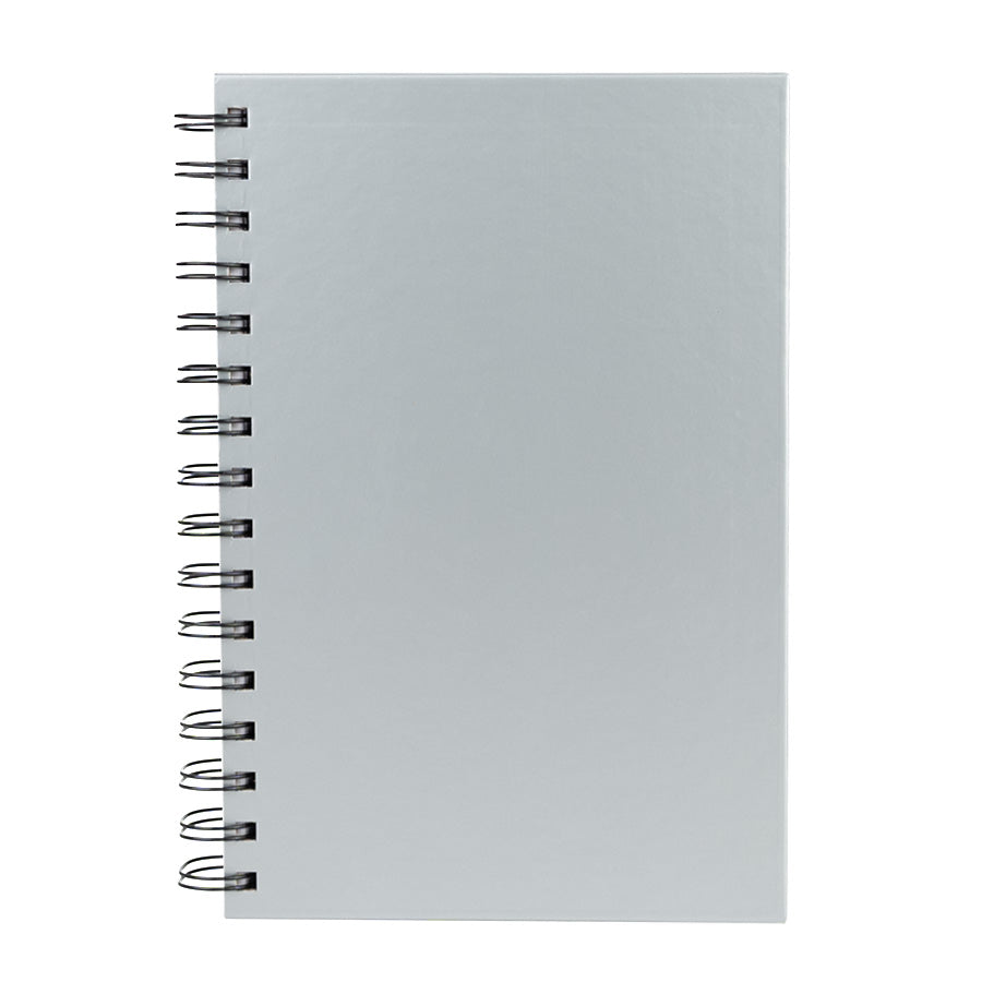 Cuaderno matemáticas tapa dura plateada (2)