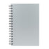 Cuaderno matemáticas tapa dura plateada (2)