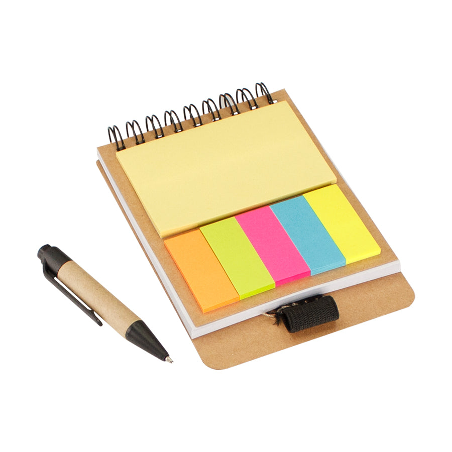 Memo Set Ecológico con Bolígrafo (3)