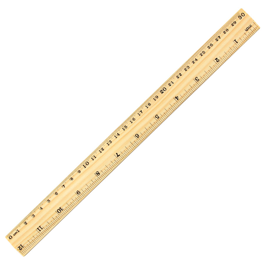Regla de Madera 30 cm (2)