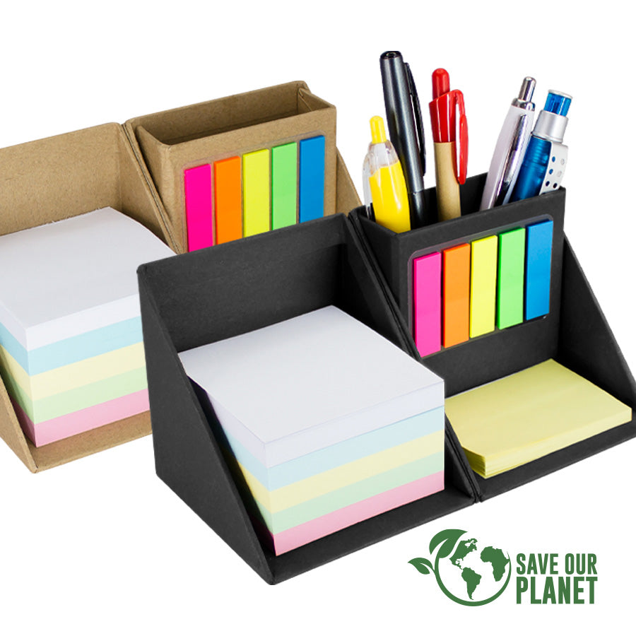 Memo Set Cubo Ecológico PortaLápices