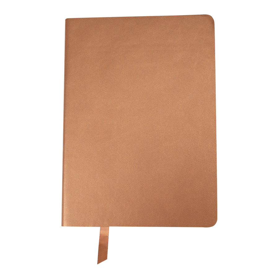 Libreta encobrizada de PU ecocuero (2)