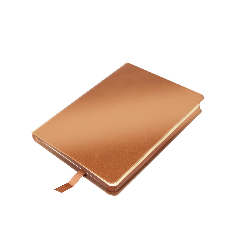 Libreta encobrizada de PU ecocuero