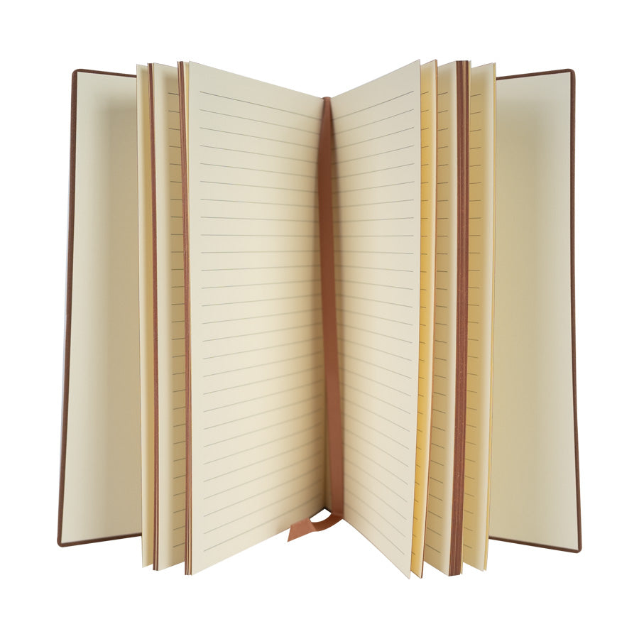 Cuaderno encobrizado de PU ecocuero (3)