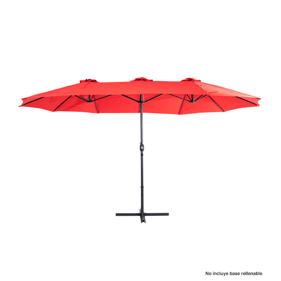 Quitasol ovalado Twins 455x27M