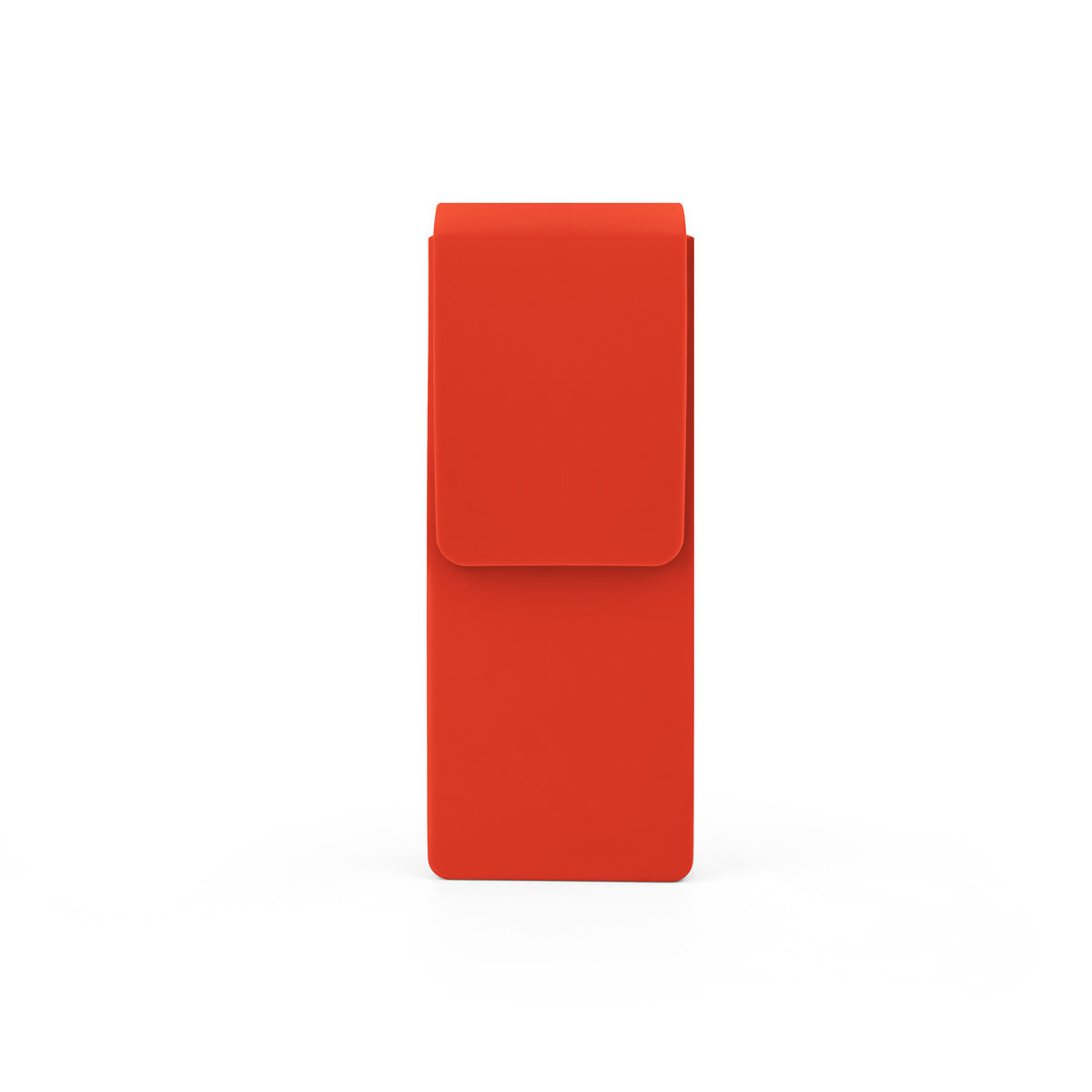 CARTUCHERA DE SILICONA POUCH Rojo - detallada